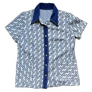 1970's Western Daydream Cottagecore Blouse